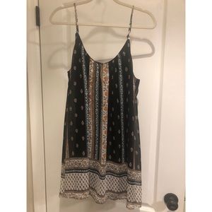 show me your mumu trapeze mini dress